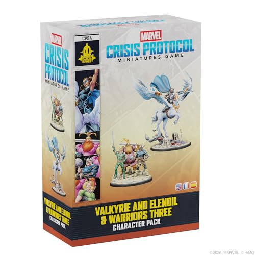Marvel: Crisis Protocol Valkyrie on Elendil & Warriors Three miniatura 1