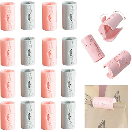 Lot de 16 clips pour drap de lit, clips pour draps, couettes, draps-housses, clips de couette pour maintenir la couette en place, convient pour les draps...