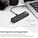 for Fujifilm Rechargeable Camera Remote Control Wireless Shutter Release Compatiable with Fuji X-T30 II, X-S10, X100VI, X-H2S, X-H2, X-T5, X-T4, X-T3, X-S20, X-T50, X-T30, X-M5, X-E5, X Half(Black)