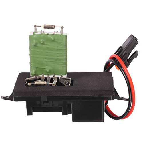 PartsSquare Manual HVAC Blower Motor Resistor 15305077 + 15862656 Wire Harness Connector Replacement for CHEVROLET AVALANCHE 1500 2002-2006/ Compatible with CHEVROLET SILVERADO 1500 2001-2004
