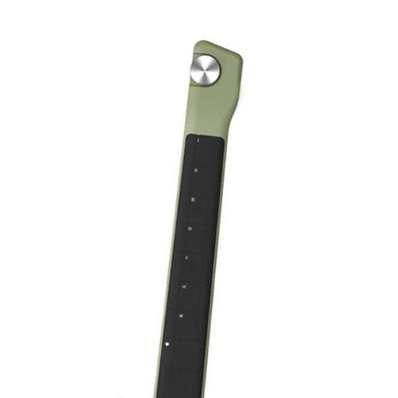 Chitarra Elettrica Intelligente Senza Corde, Chitarra D'Accompagnamento Fusion con Jack per Auricolari, Accompagnamento Automatico di Accordi, Un Uomo Una Band (GREEN)