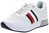 Laszapatillas de malla Tommy Hilfiger te llevarán sin esfuerzo de las calles de la ciudad al gimnasio, hechas con paneles de malla y un ribete de cuero para una estética deportiva-lujo fresca. Estas zapatillas con cordones cuentan con una suela gruesa, cordones, detalles característicos de las rayas laterales y marca en todo para un acabado auténtico.