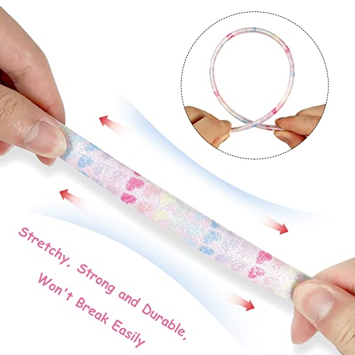 Rainbow-Headbands-Comius-Sharp-12-Pcs-Glitter-Heart-Girls-Headbands-Sequin-Star-Hairbands-Multicolor-Headband-for-Girls-Hair-Accessories