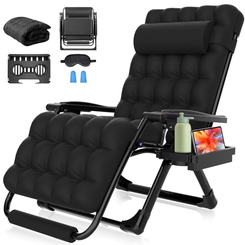 Suteck-Oversized-Zero-Gravity-Chair-500LBS-33-XXL-Reclining-Lounge-Chairs Suteck Oversized Zero Gravity Chair, 500LBS 33" XXL Reclining Lounge Chairs - Image 1