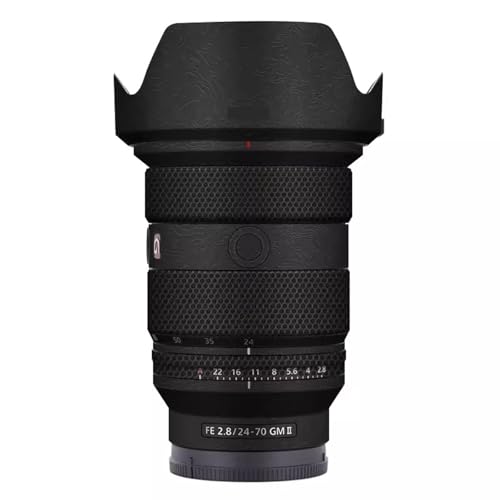 Funda protectora adhesiva para lente de cámara Sony FE 24-70 mm f/2.8 GM II - Color Contour Black