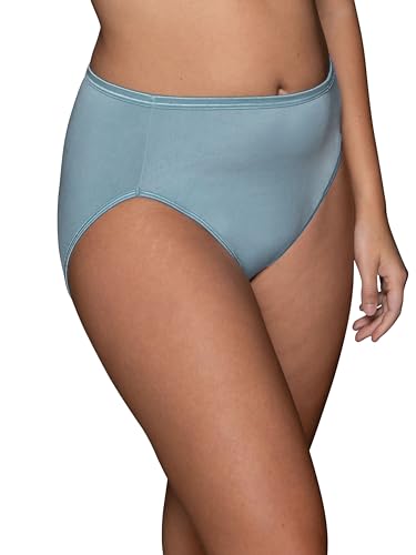 Image of Vanity Fair Women's Illumination Hi Cut Panties, Silky Stretch & Satin Trim