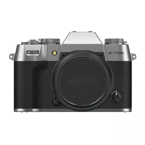 Autocollant anti-rayures Fujifilm X-T50 argenté idéal pour la photo de voyage et rue
