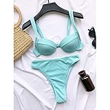 Gente aplicable: Bikini es adecuado para todas las mujeres. Consulte nuestra tabla de tallas al comprar y elija la talla que más le convenga.