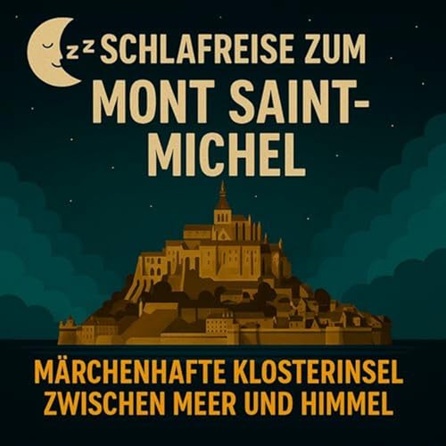 Schlafreise zum Mont Saint-Michel Podcast Por arte de portada