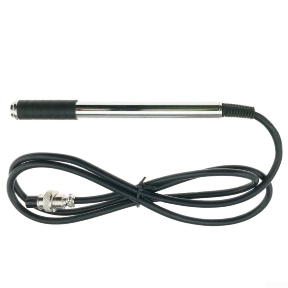 Impugnatura saldatore per stazione di saldatura T12 e FX9501 con controller stm32, manico in metallo da 72 W con cavo in silicone a 5 fili, regolazione precisa della temperatura 150-450 °C