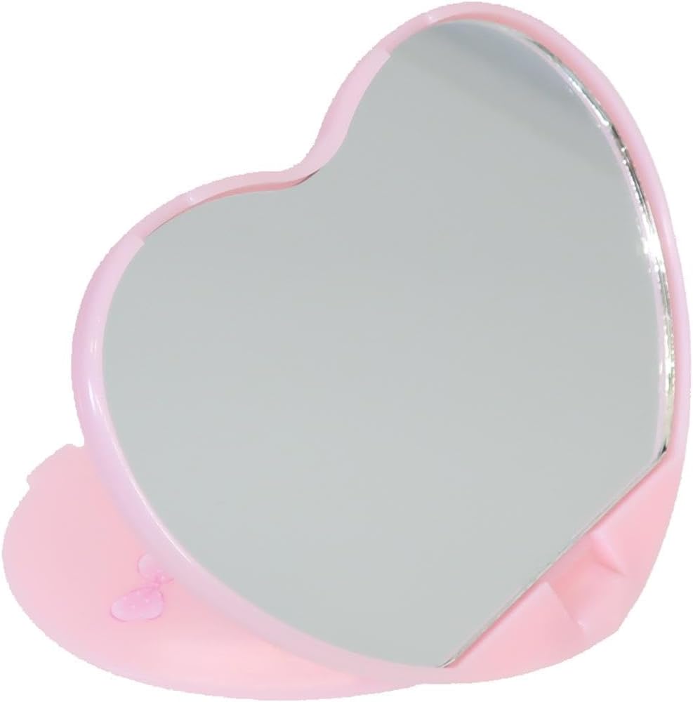 Cameo Japan 231234 Heart Mirror with Stones, Twinkle Berry Berry, Pink image 4