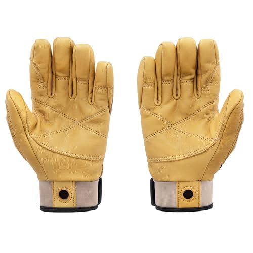 image for PETZL CORDEX Gloves - Lightweight, Breathable Leather Belay Gloves for