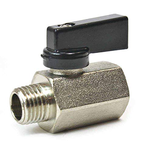 Interstate Pneumatics VB440 - Brass Ball Valve W/Lever 1/4