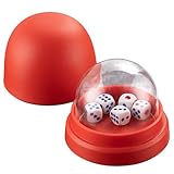 YHAILI AntiCheating Würfelbecher mit Deckel, 5 Würfel für Gaming-Nacht, KTV, Restaurant, Grillgeschäft für Party, Unterhaltung, Aktivität