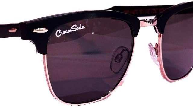 原宿クリームソーダ ピンクドラゴン サングラスブラックキャッツ