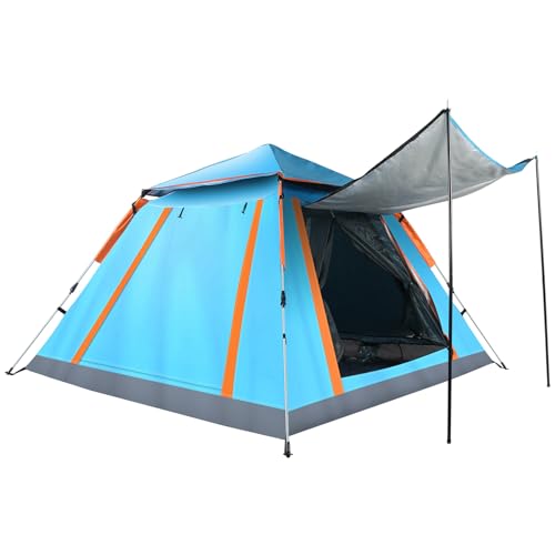 Carpa de camping KOCASO para 3-4 personas, impermeable miniatura 1