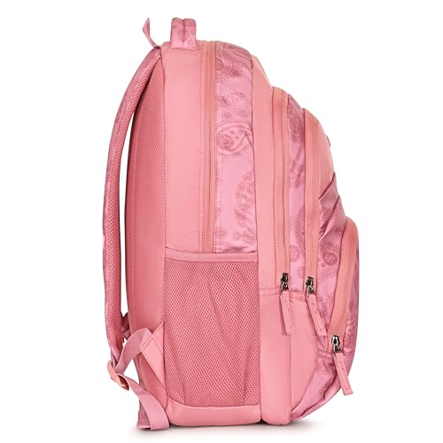Image of BEAUTY GIRLS BY HOTSHOT FLORAL 1594|SCHOOL BAG|TUTION BAG|COLLEGE BACKPACK|LARGE SIZE|WATER RESISTANT|19 INCH|FOR GIRLS & WOMEN|36 LITERS BACKPACK