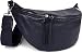 Imagen de styleBREAKER Bolso bandolera grande media luna mujer