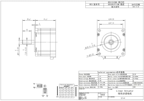 Moteur pas à pas 23HS4128 pour éliminer les pertes de pas en impression