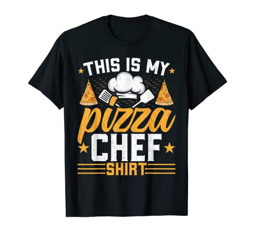 This Is My Pizza Chef Shirt - Funny Pizza Baker Baking Camiseta