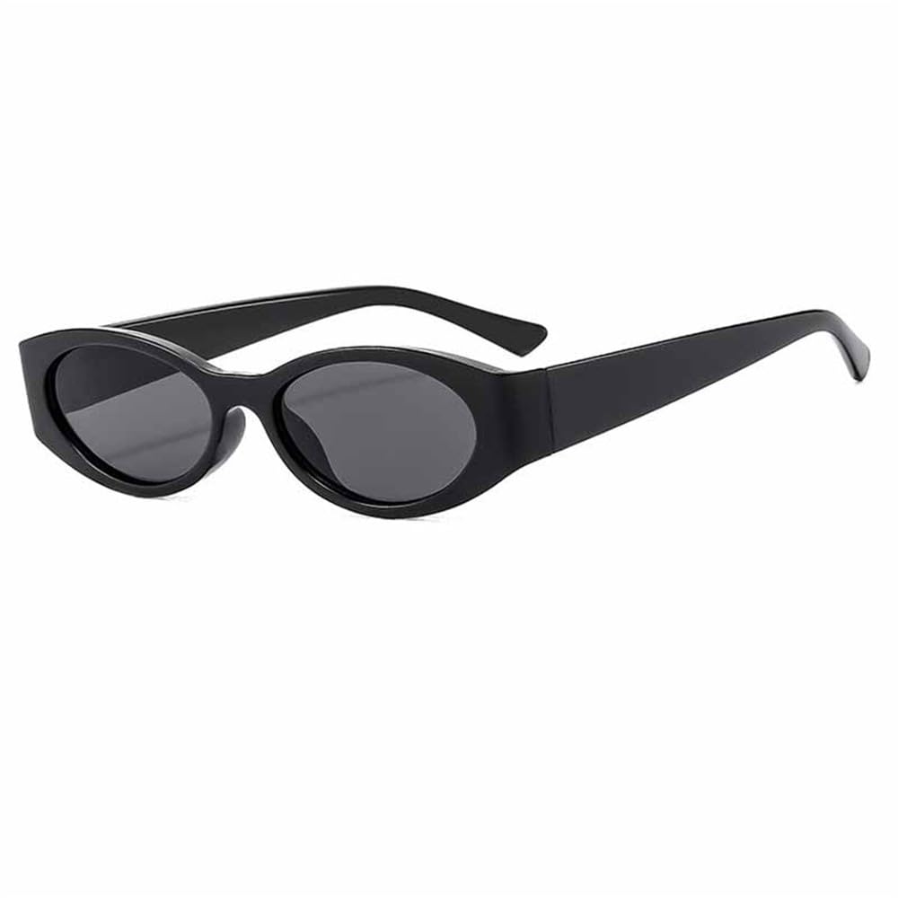 Okulary przeciwsłoneczne Retro Small Cat Eye, damskie, pomarańczowe, UV400, modne, damskie, męskie, czarne, czarne