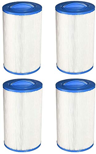 Dmygo Hot Tub Pool Spa FC874G Replacement Cartridge Filter White (4Pack) Length 378mm Diameter 125mm