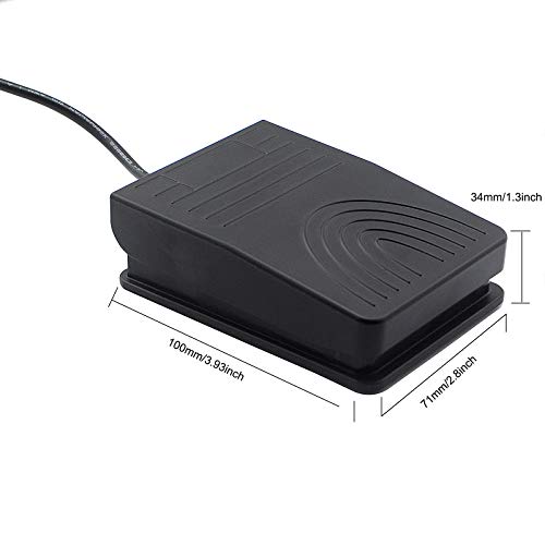 [Upgraded] iKKEGOL USB Foot Pedal Switch Video Game PC Hands Free Footswitch One Key Control Program Computer Mouse Keyboard HID with 2M Cable - Thumbnail 7