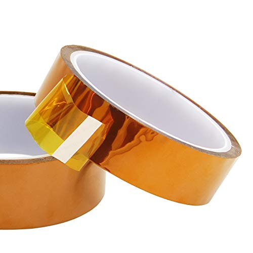 Nastro Isolante Termico Nastro BGA Termico ad Alta Temperatura Adesivo in poliimmide Nastro Adesivo Isolante Stampa 3D Protezione del Pannello (Size : 30M, Color : 120mm)