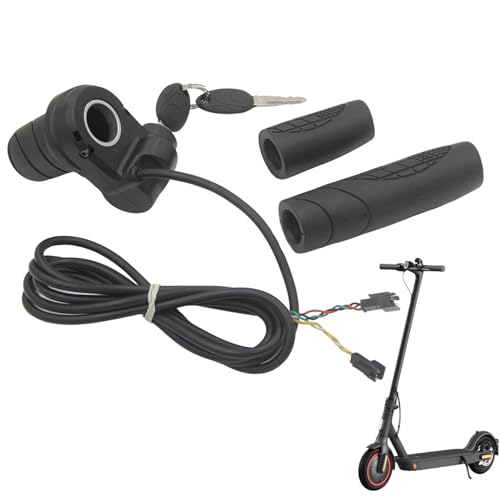 Accélérateur à rotation complète ergonomique pour un dosage précis du scooter
