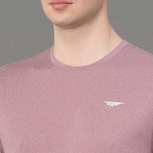 Image of Red Tape Activewear Round Neck T-Shirt for Men | Quick Dry | Anti Microbial | Stretchable
