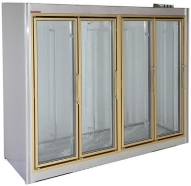 Swinging Glass Door Reach-In Remote Cooler