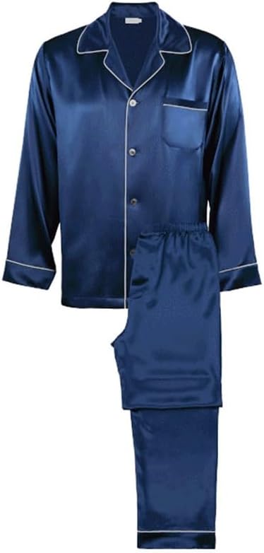 Silk Men's Pajamas 19mm Mulberrys Shirt Set