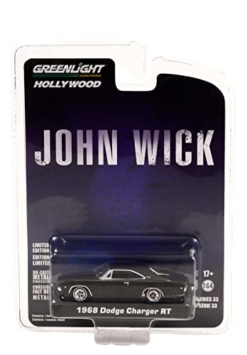 Greenlight 1:64 Hollywood John-Wick Chargeur 1968 R/T idée cadeau idéal pour collectionneur ciné