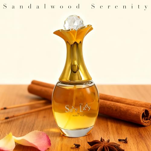 Image of AFLUXE SEXY LADY-SECRET PLUS EDP Perfume for Women, Grapefruit & Jasmine Scent, Long Lasting Floral Fragrance, Cologne for Daily Use, 3.4 Fl Oz