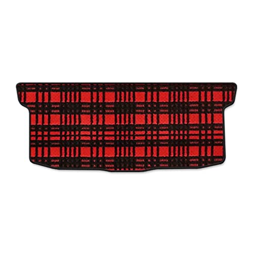 Hotfield スズキ 互換品 新型 アルト ラパン HE33S LC対応 トランクマット ラゲッジマット/マドラスレッド