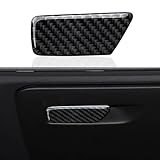 Materiales de alta calidad: este adhesivo para puerta interior está hecho de fibra de carbono ABS de alta calidad. Excelente resistencia a la abrasión, resistencia al envejecimiento, resistencia al sol, resistencia al calor, resistencia al frío.