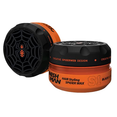 nishman Hairstyling Spider Wax S1 BLACK WIDOW 100ml / 3.4fl.oz