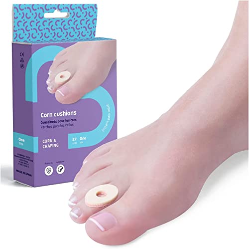 Parches Protectores Callos Pies 27 Apósitos, almohadillas de fieltro adhesivo para callos, durezas y ojo de gallo (FeetBCN)