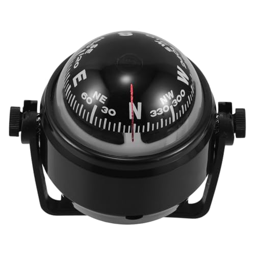 VINTORKY Car Compass Multi Functional Dashboard Ball for Outdoor and Use Compass for Vehicle Boat and Truck Navigation Without Light