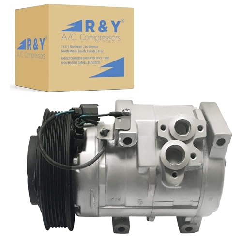 RYC Automotive Air Conditioning Compressor IG327-01 (Fits Honda Accord 3.0L 2003 2004 2005 2006 2007; Fits Acura TL 3.2L 3.5L 2004 2005 2006 2007 2008)