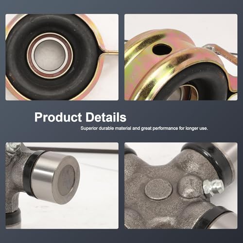 Taesayl 372300K040, 37230-0K040, 5-1203X, 5-213X Drive Shaft Center Support Bearing Assembly 372300K040 U-Joints Kit 5-213X Compatible thumb #4