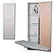 Iron-A-Way ANE46RWU-L ANE-46-L 46 Inch Built-in Swiveling Ironing Board with Storage - Left Handed