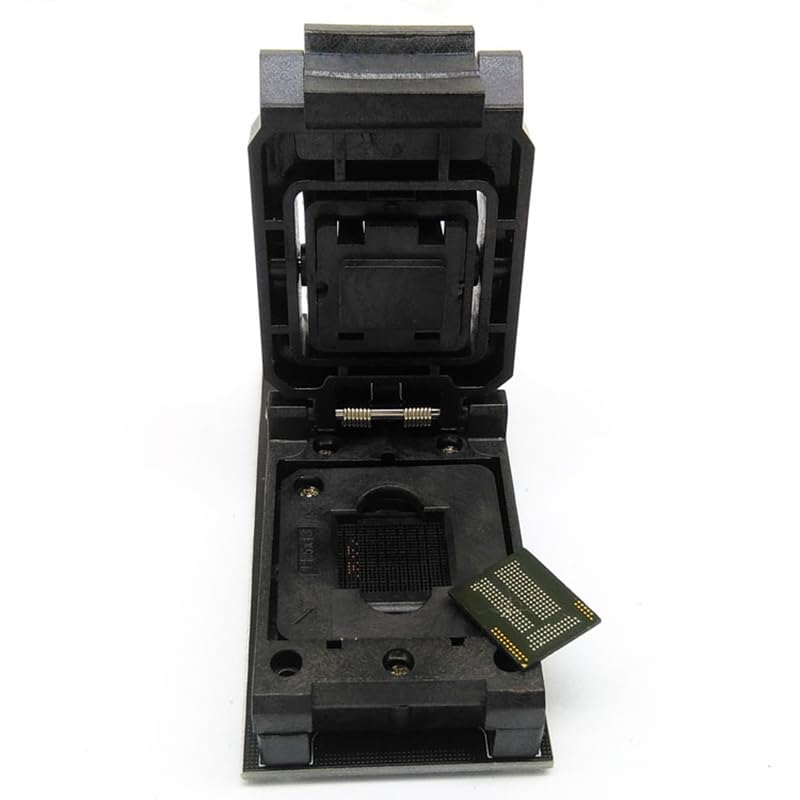 Wiring Connecting Terminals - eMCP221 BGA221 withIC chip 11.5 * 13 Testing nand Flash Programmer Adapter Clamshell Test Socket Data Recovery Adapter for Phone