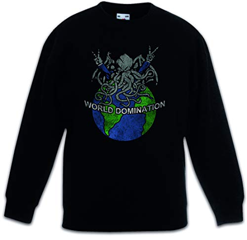 Sweat-shirt Cthulhu pour enfants Urban Backwoods en coton noir