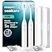 Philips Sonicare 3000 Series Electric Toothbrush - Sonic Toothbrush with Pressure Sensor, 3 Intensity Levels, EasyStart, SmarTimer, 14-Day Runtime, Travel Case, White, 2 Pack, HX4072/41, [New]