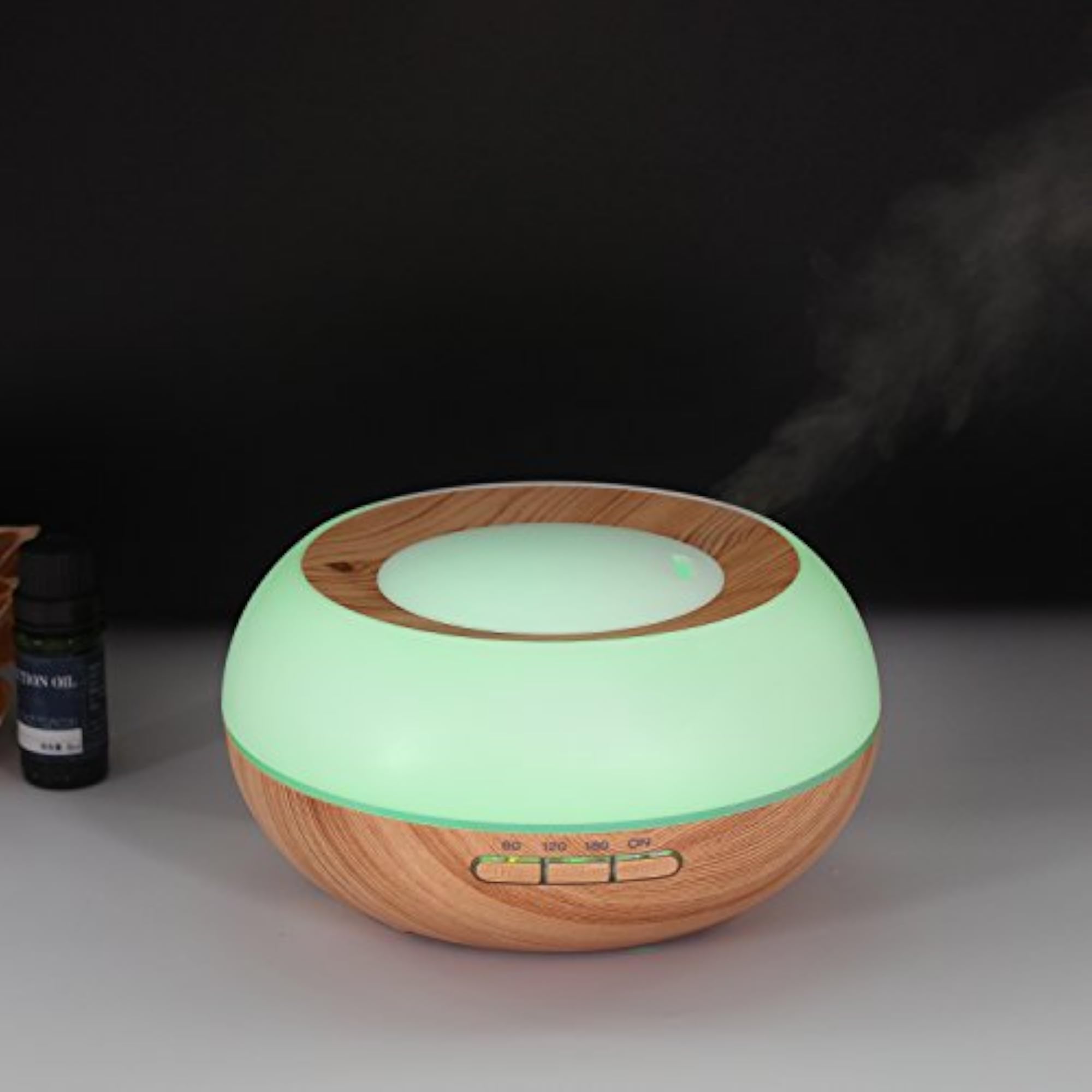 Zhart Essential Diffuser with Auto Shut Off & Wooden Design