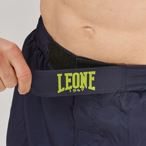 LEONE 1947 Pantalones Cortos de MMA de Corte Regular para Hombre, Azul, Large - imagen 5