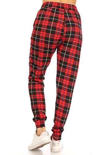Image of Leggings Depot Premium Jogger Women's Popular Print High Waist Track Pants(S-XL)