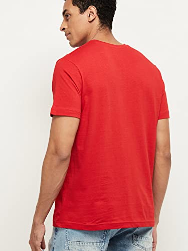 Image of Max Men Printed Slim Fit T-Shirt