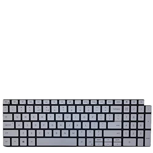 Clavier Dell Inspiron 7500 US QWERTY argent rétroéclairé SG-62011-XUA